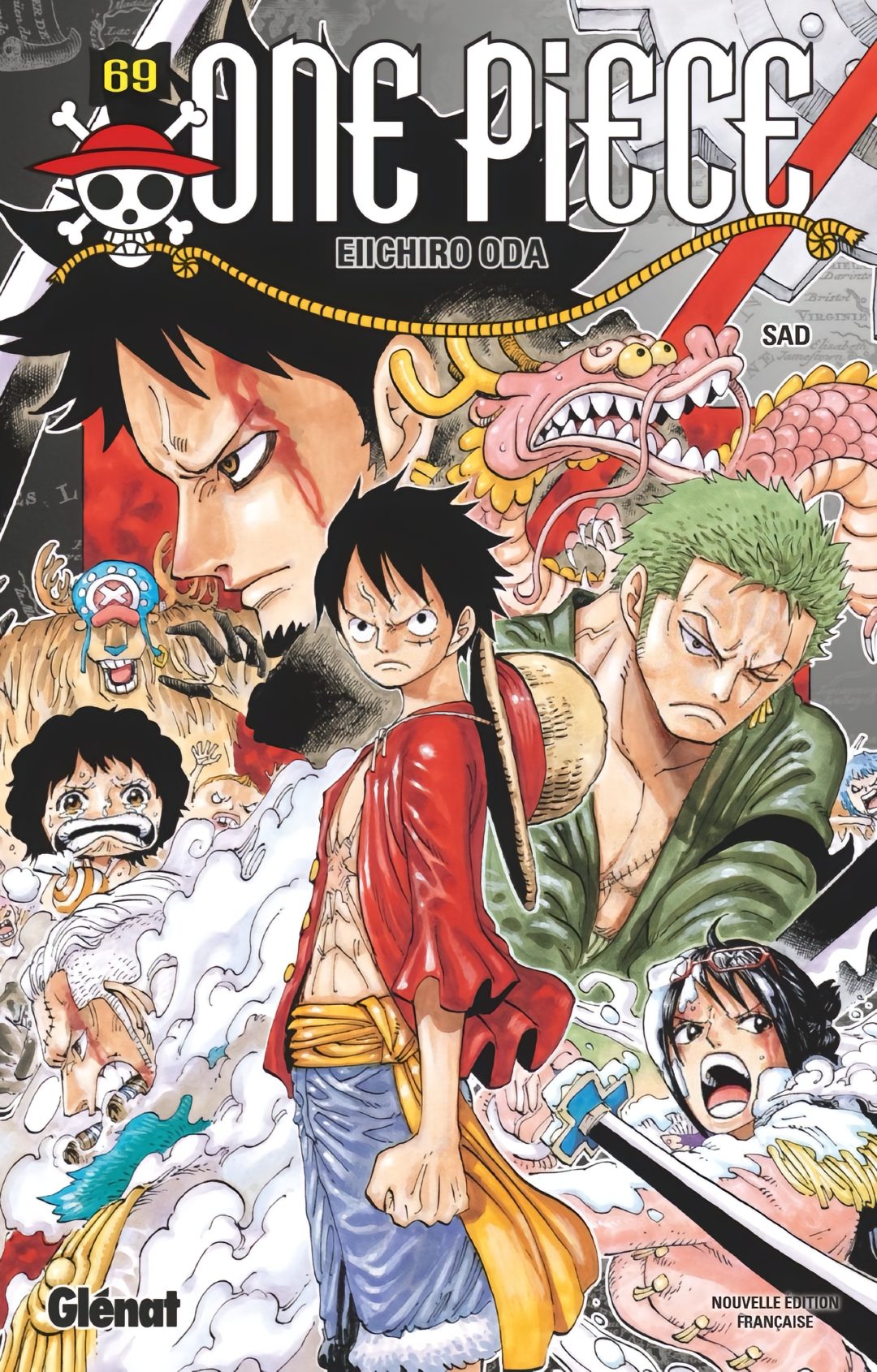 101 Bìa Truyện Đầu Tiên Của One Piece.