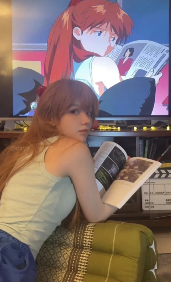 Asuka vibes brought to life! 🎀✨ Amazing cosplay by @diya_dirya on Weibo 🌟 Capturing the spirit of Neon Genesis Evangelion!&nbsp;